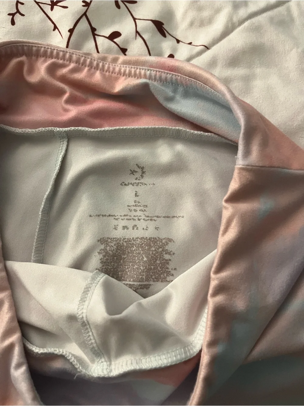 Converse Girls Pastel Tie-Dye Bike Shorts in Pink, Lavender & Blue